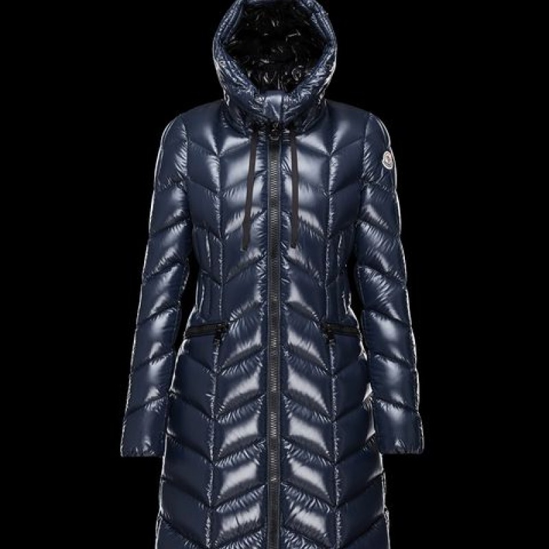 Moncler Bellette Dam Dunjacka Blå