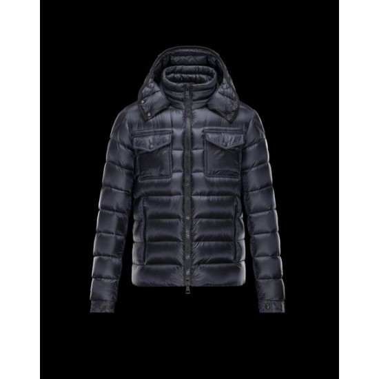 Moncler Edward Herr Dunjacka Dark Blå