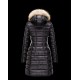 Moncler Hermifur Dam Vinterjacka Svart