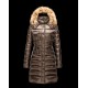 Moncler Hermifur Dam Vinterjacka Dark Grön