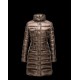 Moncler Hermifur Dam Vinterjacka Dark Grön