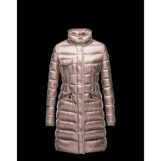 Moncler Hermifur Dam Vinterjacka Dove Grå