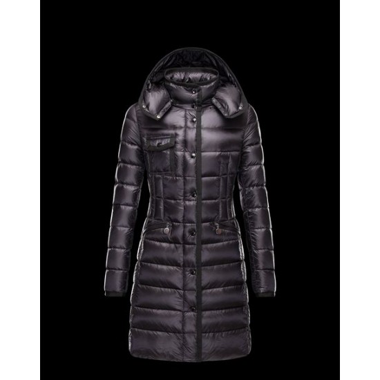 Moncler Hermine Dam Vinterjacka Svart