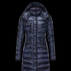 Moncler Hermine Dam Vinterjacka Blå