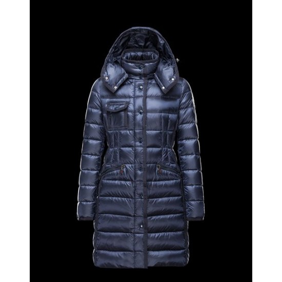 Moncler Hermine Dam Vinterjacka Bright Blå