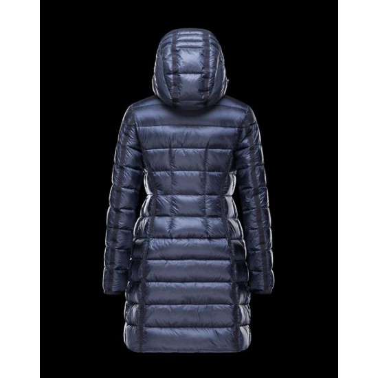 Moncler Hermine Dam Vinterjacka Bright Blå