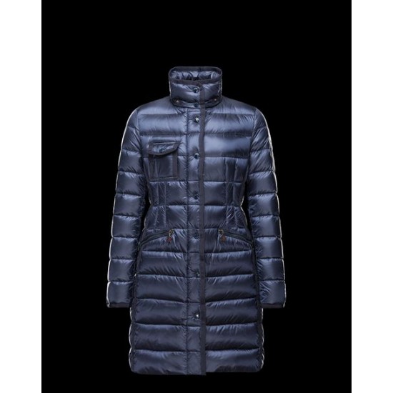 Moncler Hermine Dam Vinterjacka Bright Blå