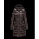 Moncler Hermine Dam Vinterjacka Dark Brun