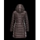 Moncler Hermine Dam Vinterjacka Dark Brun