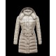 Moncler Hermine Dam Vinterjacka Sand