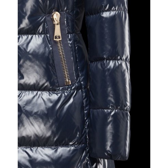 Moncler Joinville Dam Vinterjacka Dark Blå