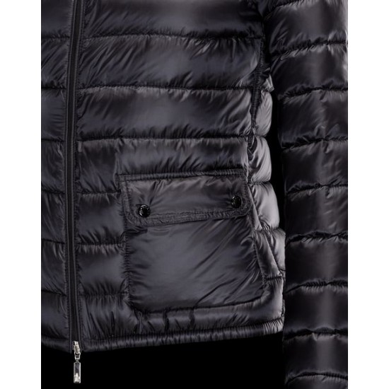 Moncler Lans Dam Dunjacka Svart