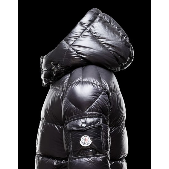 Moncler Zin Herr Dunjacka Svart