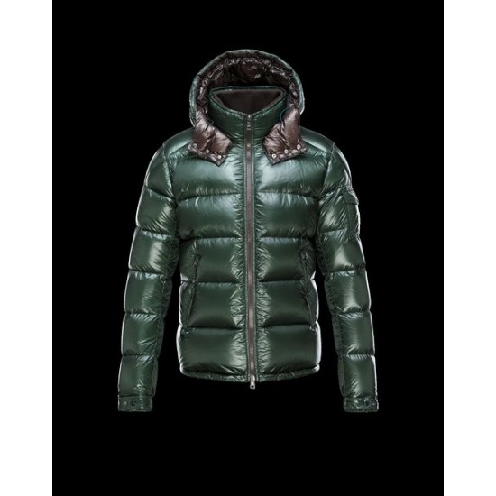 Moncler Zin Herr Dunjacka Dark Grön