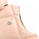 23FW Moncler Gilets Rosa Grön Ärmlös västar Vinterjacka Storlek 0-2