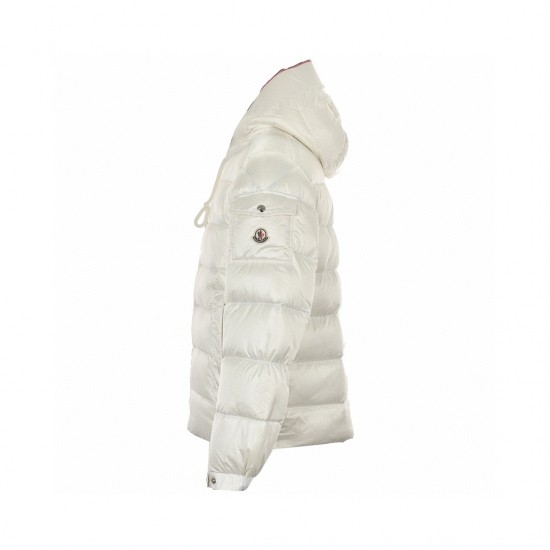 23FW Moncler Pavin Hood Vit Långa ärmar Dunjacka Storlek 1-5