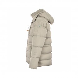 Moncler Bauges Detachable Långa ärmar Short Dunjacka Beige Vinterjacka Storlek 1-5 