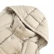 Moncler Bauges Detachable Långa ärmar Short Dunjacka Beige Vinterjacka Storlek 1-5