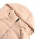 Moncler Maire Hooded Quilted Shell Rosa Långa ärmar Dunjacka Storlek 0-3