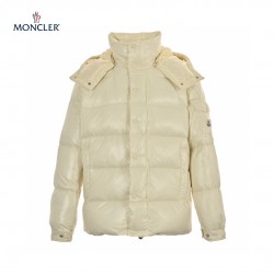 Moncler Maya 70 Logo Appliqued Quilted Shell Hooded Short Dunjacka Storlek1-5 