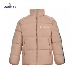 Moncler x Palm Angels Rosa Dam Långa ärmar Dunjacka Storlek 0-3 