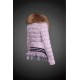 Dam Moncler Dunjacka with raccoon Jacka Krage Rosa