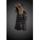 Dam Moncler Dunjacka with raccoon Jacka Krage Svart