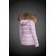 Dam Moncler Dunjacka with raccoon Jacka Krage Rosa