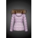 Dam Moncler Dunjacka with raccoon Jacka Krage Rosa