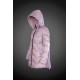 Dam Moncler Vinterjacka Länge with Kepsar Rosa