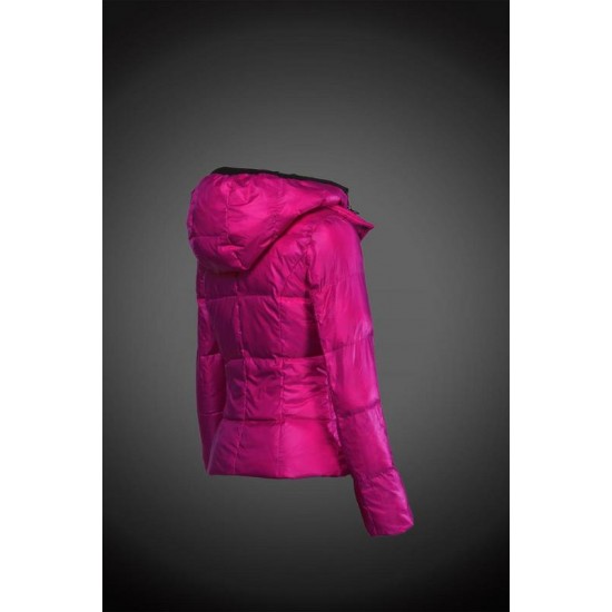 Dam Moncler Dunjacka with Kepsar rose Röd