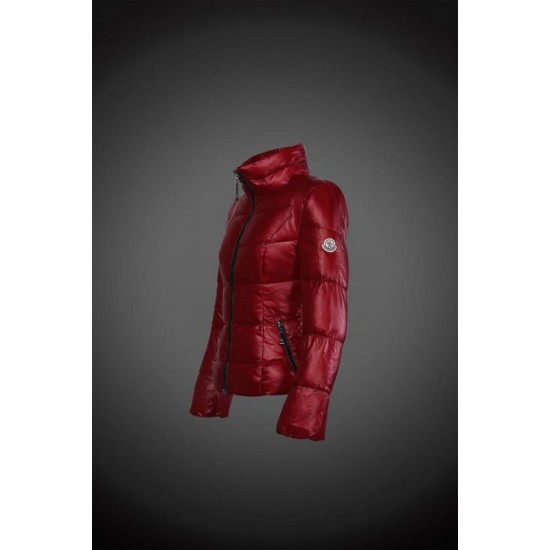 Dam Moncler Vinterjacka without Kepsar Röd