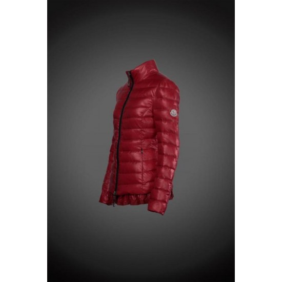 Dam Moncler Vinterjacka without Kepsar Röd