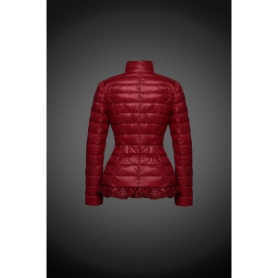 Dam Moncler Vinterjacka without Kepsar Röd