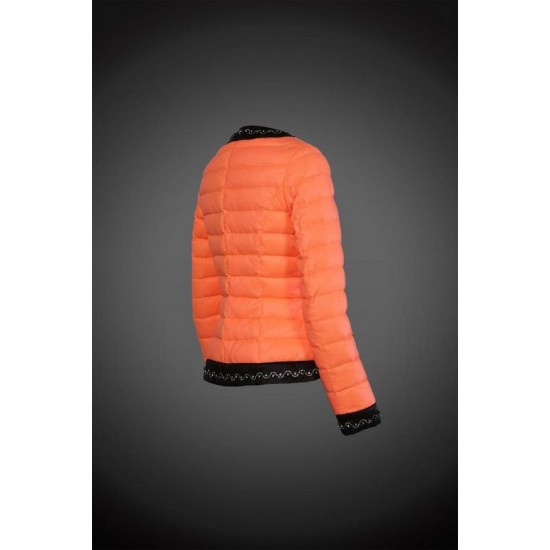 Dam Moncler Vinterjacka without Kepsar orange